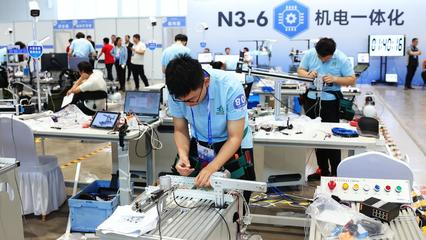 毫厘之間展技藝，智能工廠進賽場——106個賽項亮相第二屆山東省職業技能大賽網絡技術開發